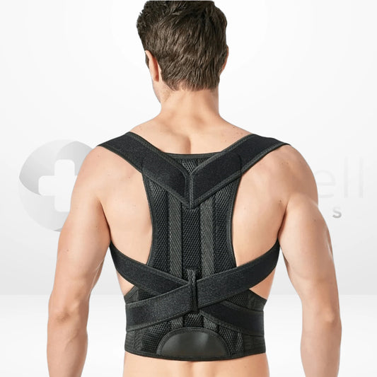 FitVibeGear™ Adjustable Back Support Belt
