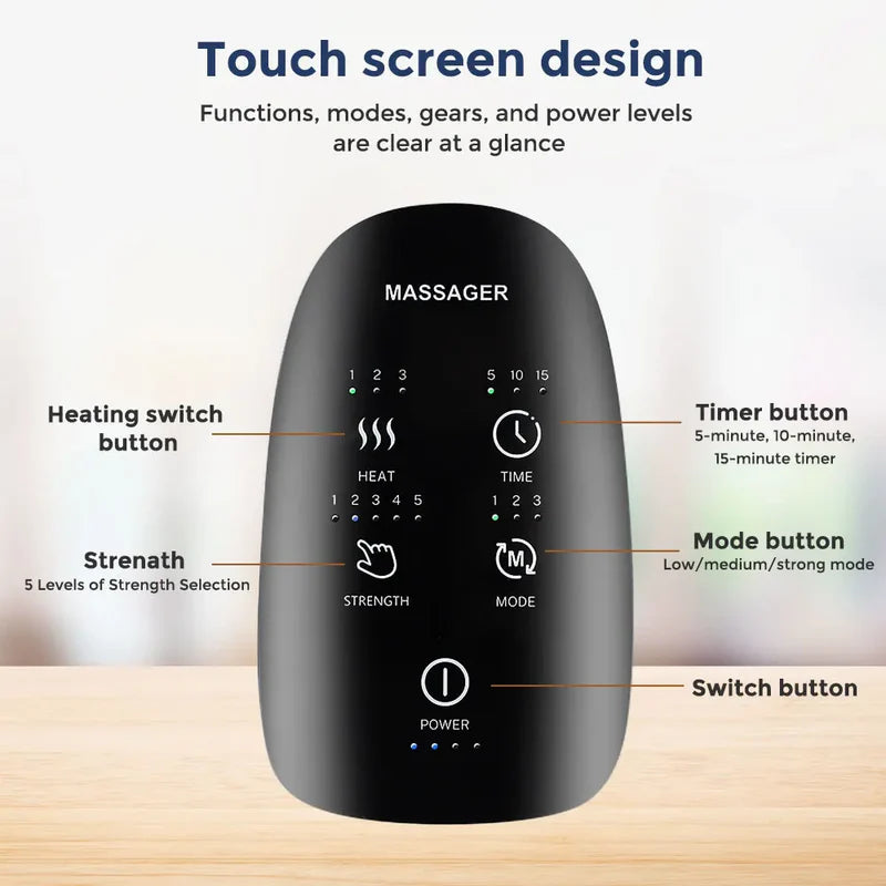 FitVibeGear™ Electric Hand Massager