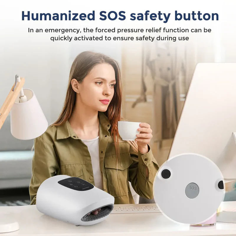 FitVibeGear™ Electric Hand Massager
