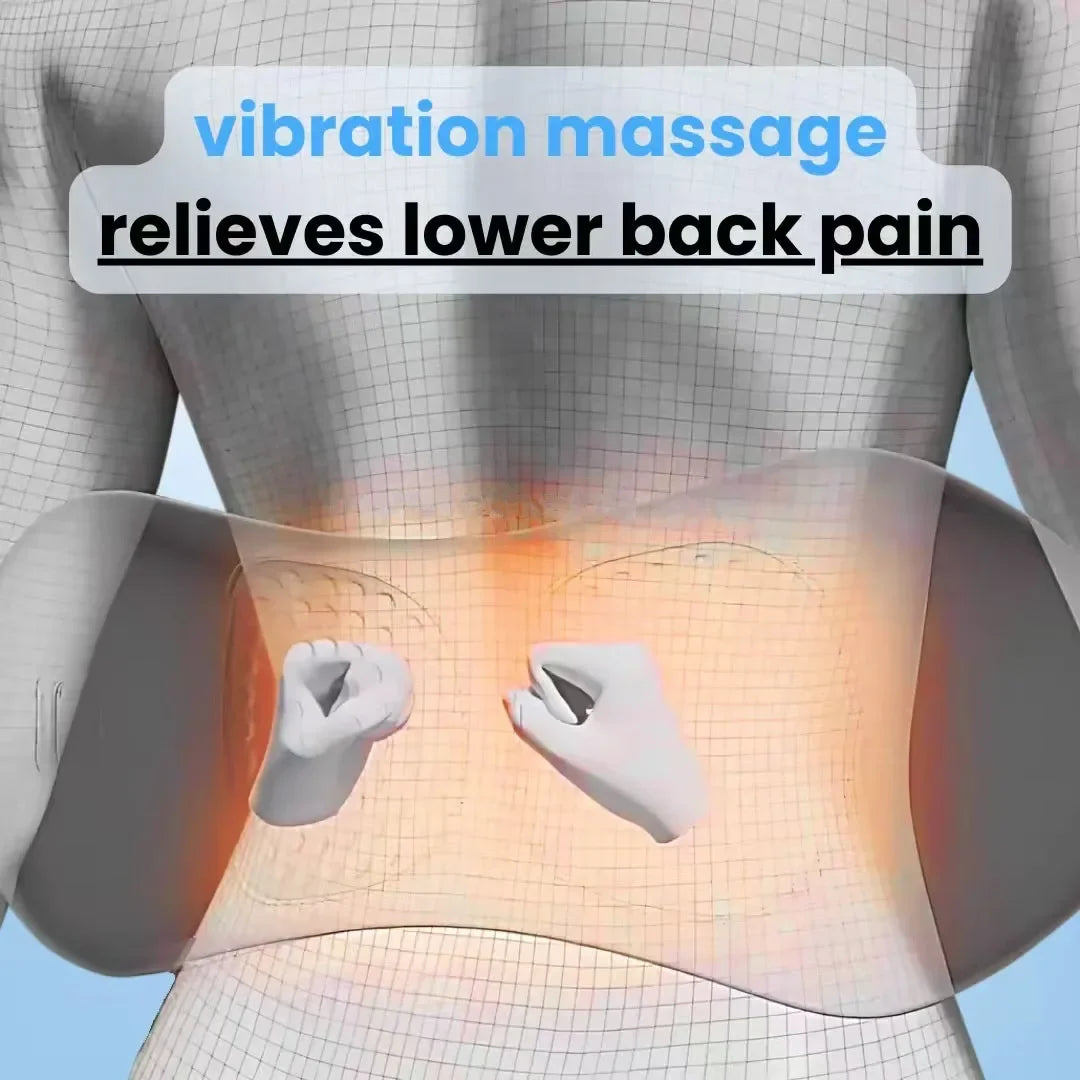 FitVibeGear™ 3-in-1 Back Relief Massager