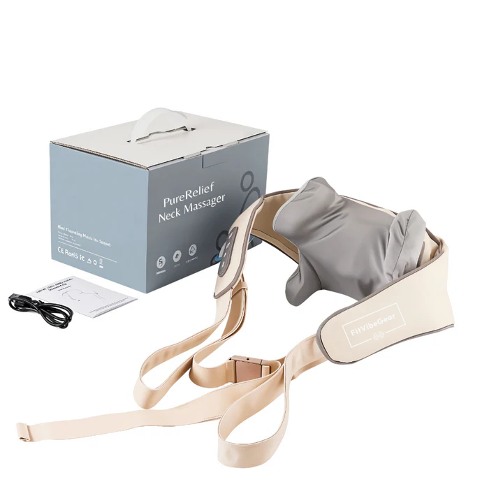 FitVibeGear™ PureRelief Neck & Shoulder Massager