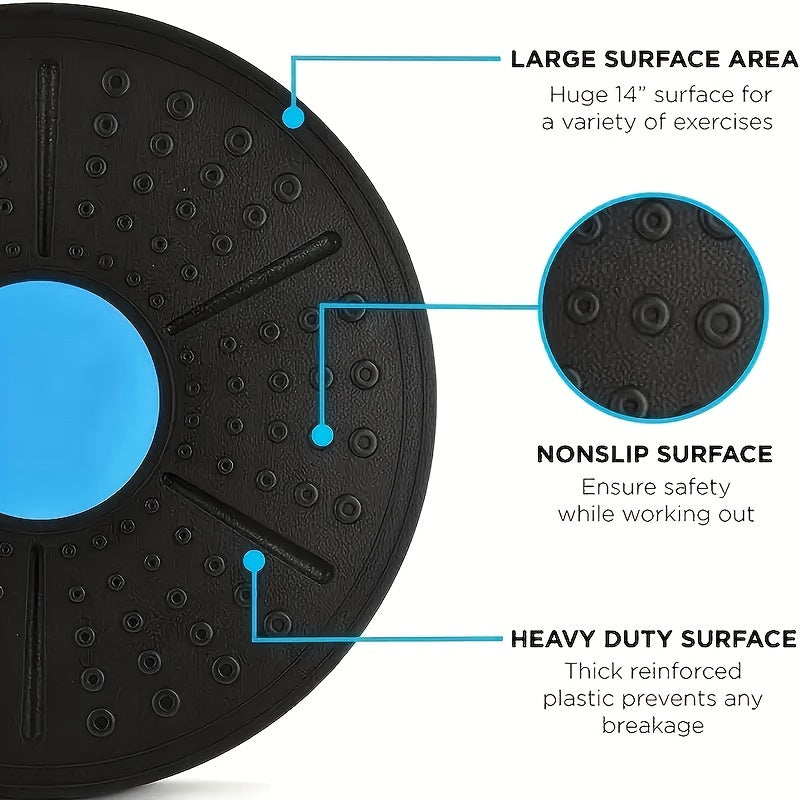 Premium Yoga Balance Board for Core Multi Color