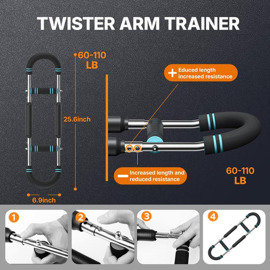 FitVibeGear™ Twister Arm Trainer