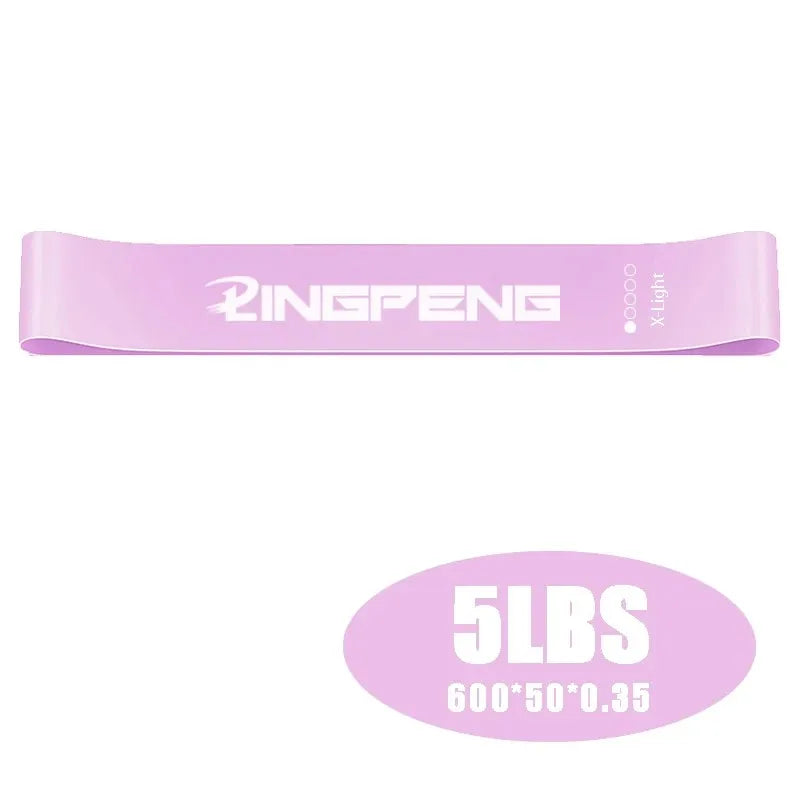 Pink & Purple Resistance Bands