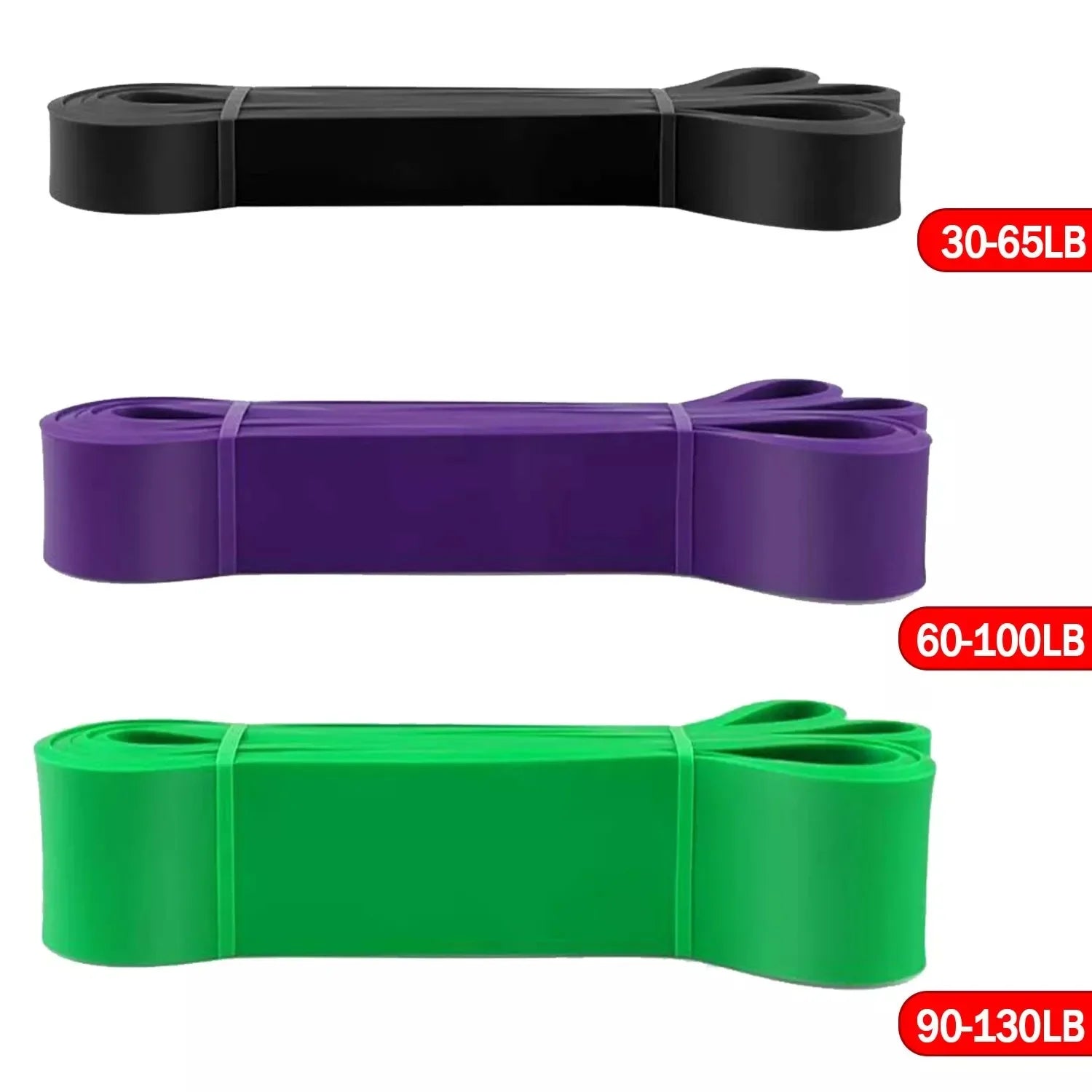 Resistance Bands 5–120 lbs Multi Color