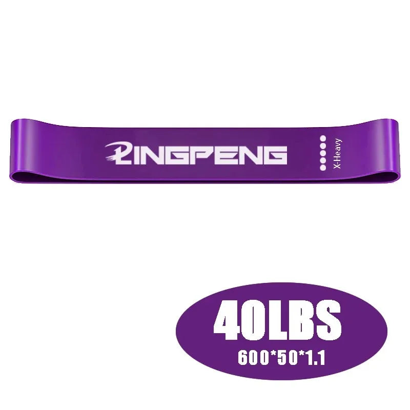 Pink & Purple Resistance Bands