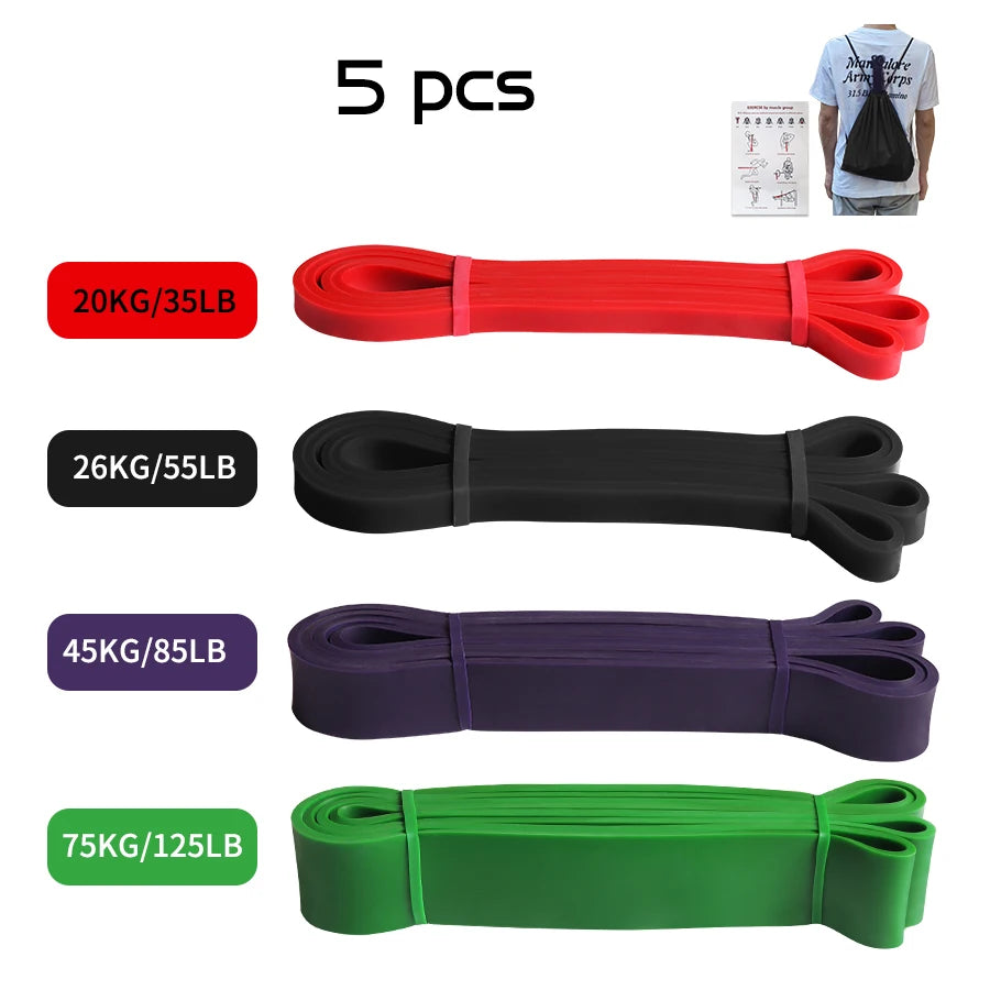 Workout Resistance Bands Heavy Duty