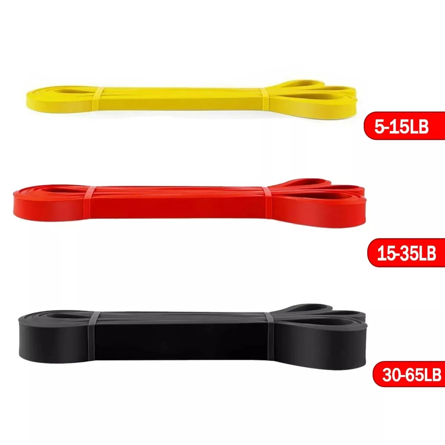 Resistance Bands 5–120 lbs Multi Color