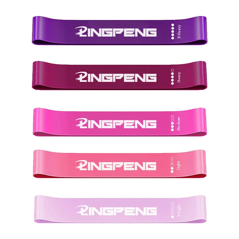 Pink & Purple Resistance Bands