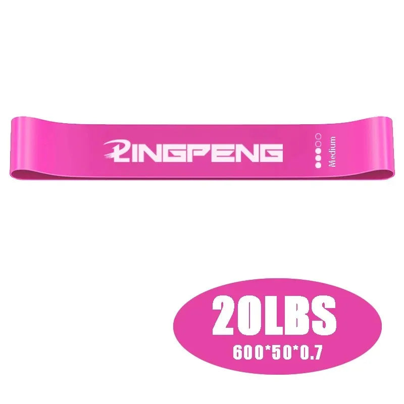 Pink & Purple Resistance Bands