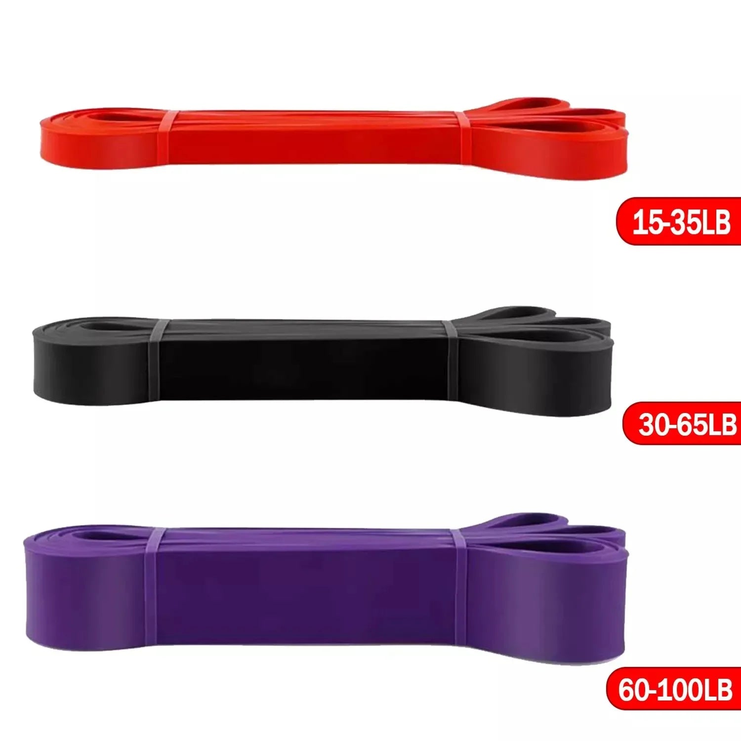 Resistance Bands 5–120 lbs Multi Color