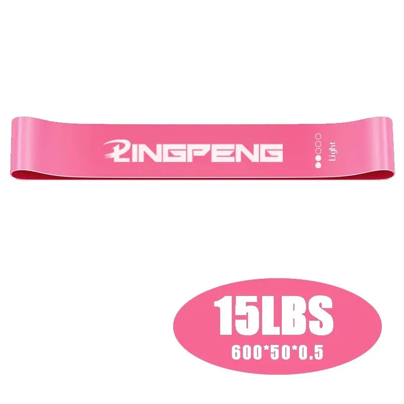 Pink & Purple Resistance Bands