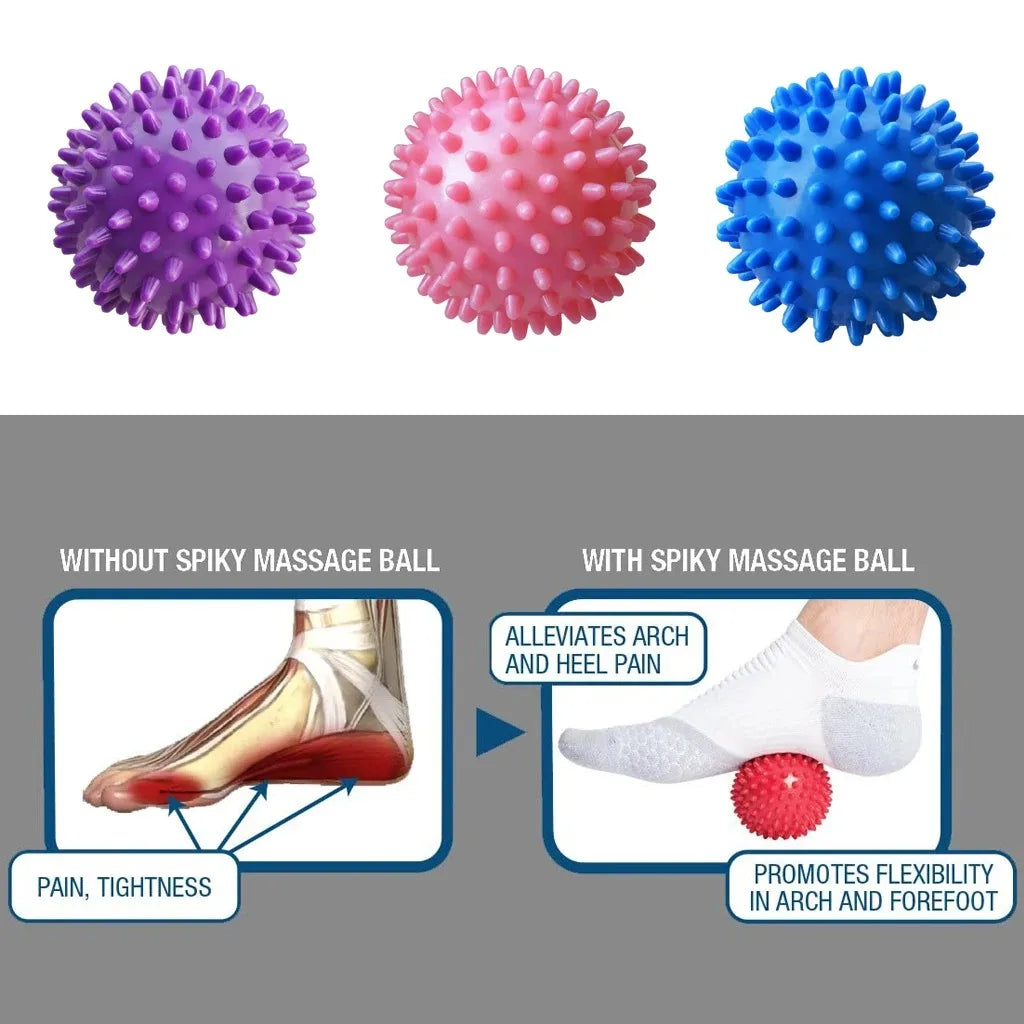 Spiked Massage Ball Multi Color