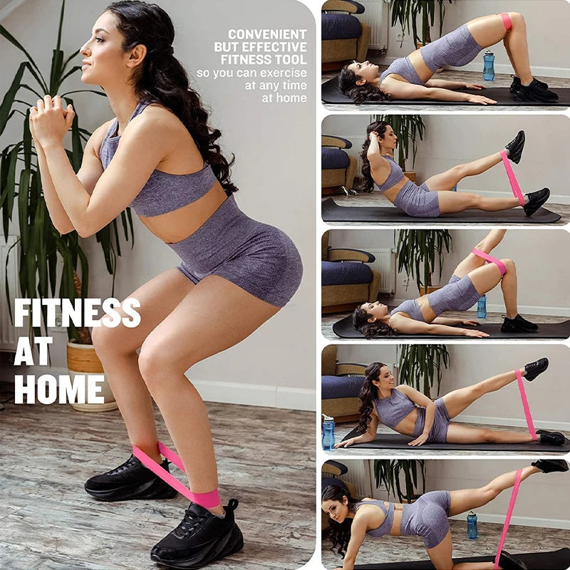 Pink & Purple Resistance Bands