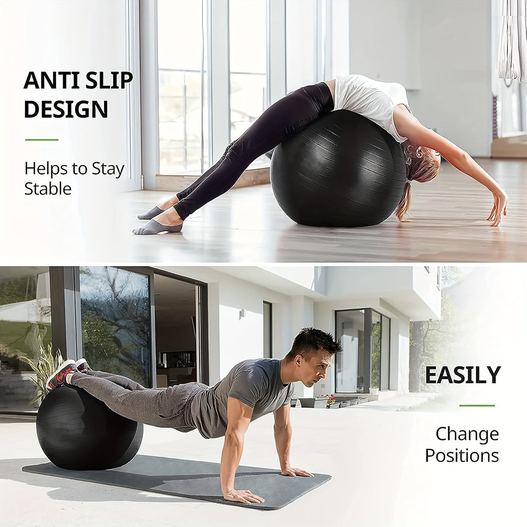 Thick Inflatable Yoga Balls Multi Color