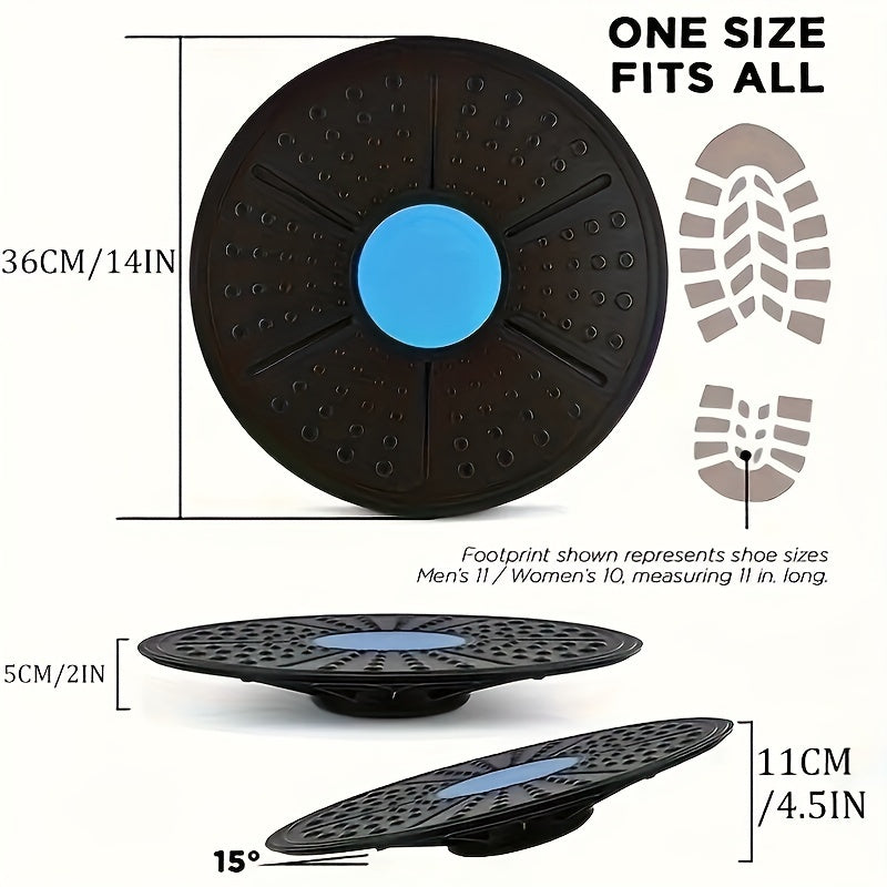 Premium Yoga Balance Board for Core Multi Color